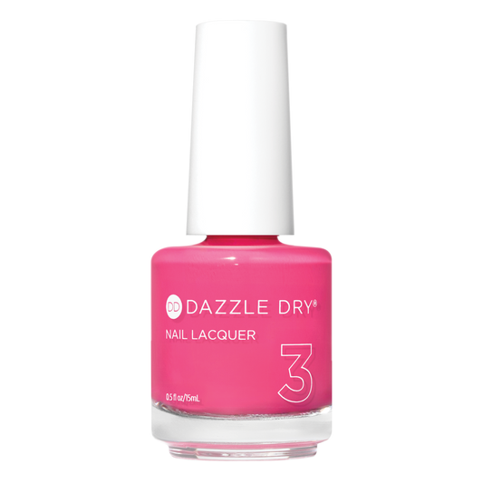Raspberry Creme Nail Lacquer by Dazzle Dry