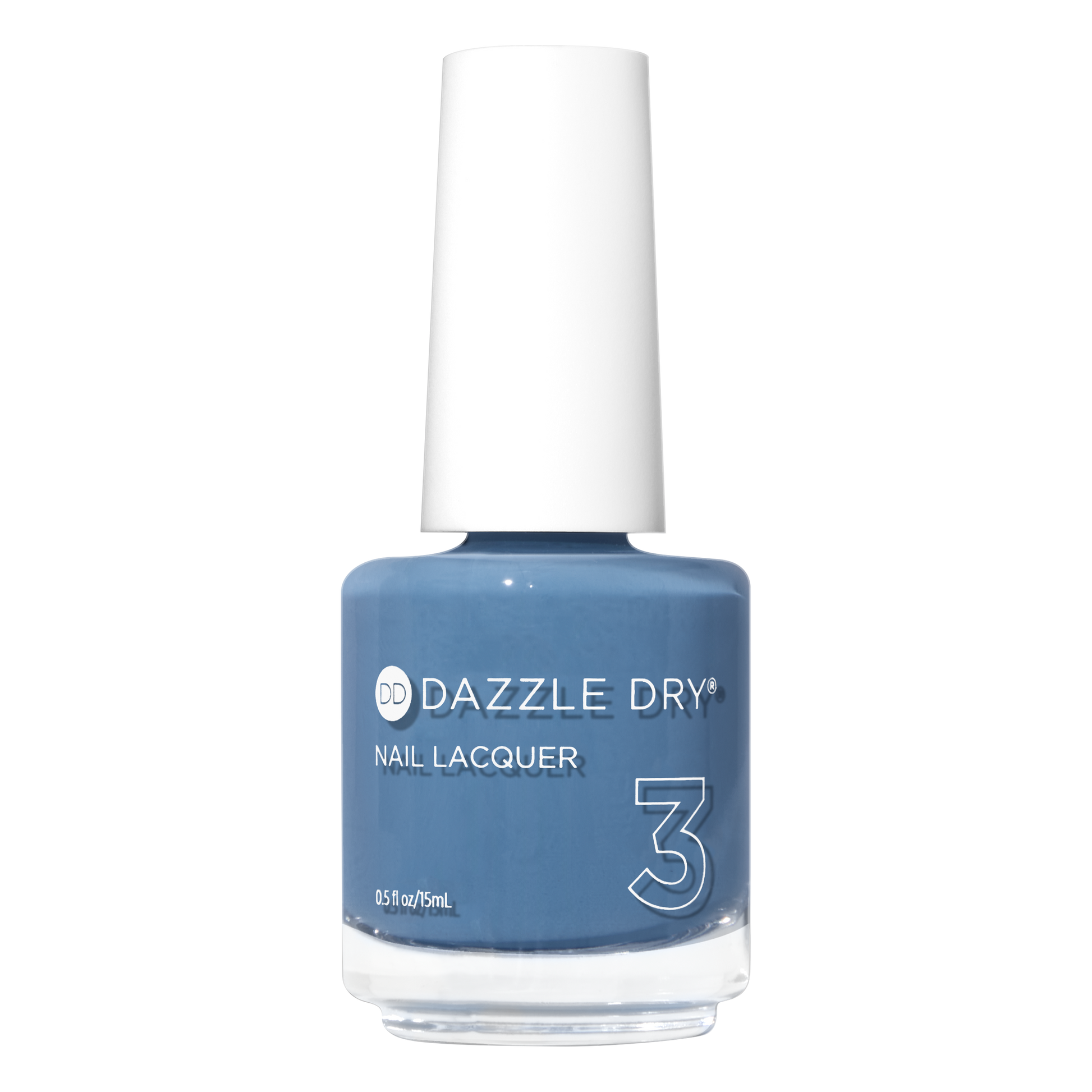 Dazzle Dry Varsity Blues full-size Lacquer bottle