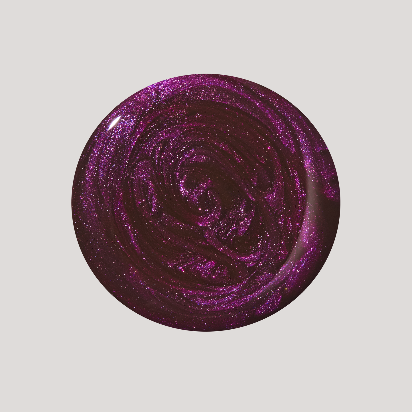 Spiced Plum Lacquer Color Swatch Dot